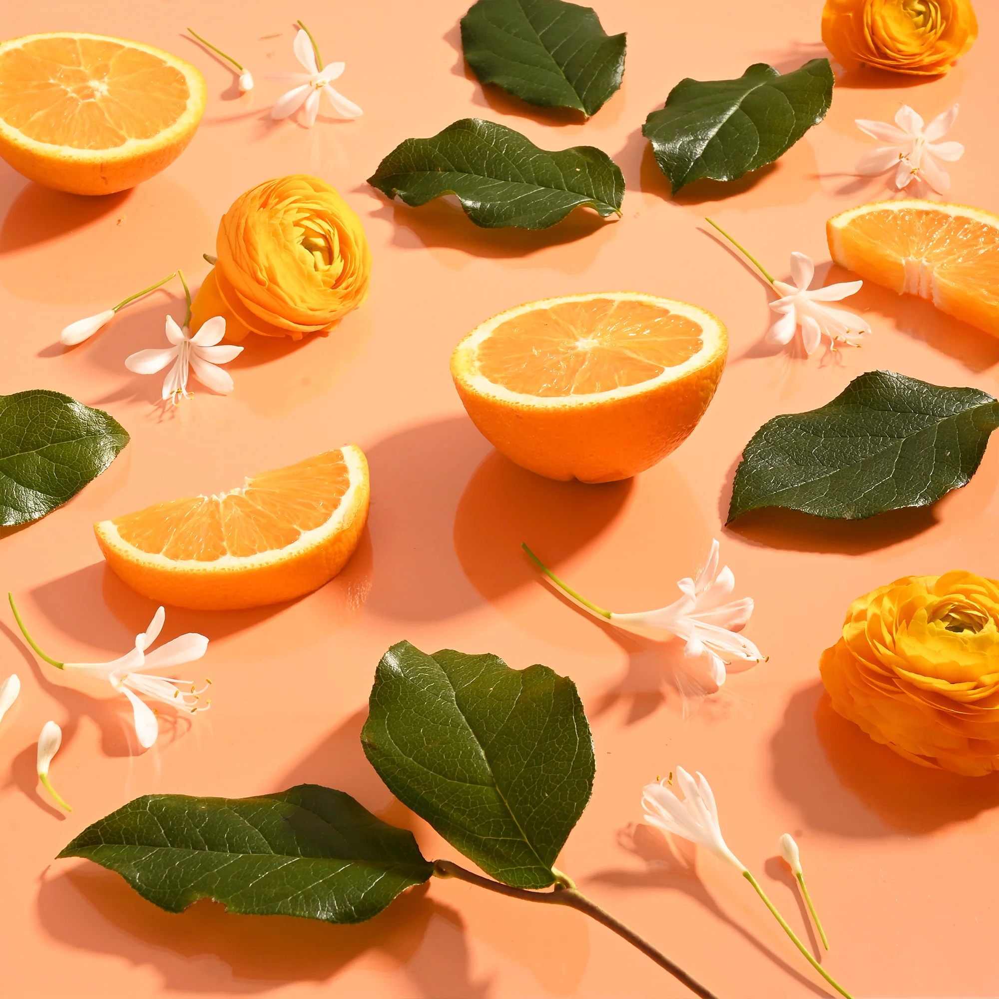 Orange Flower + Power Reusable Glass Candle - Image 7