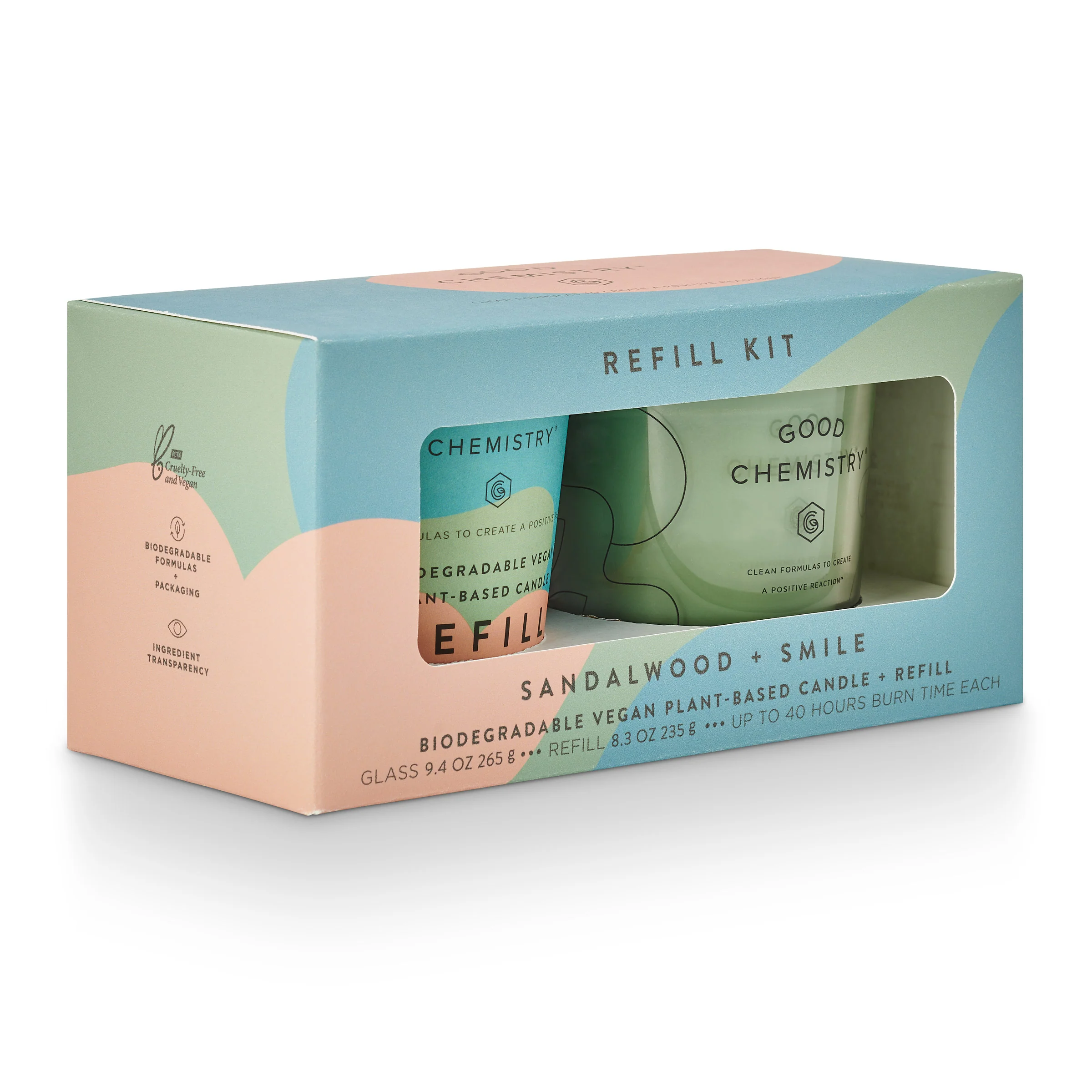 Sandalwood + Smile Candle Refill Kit - Image 5