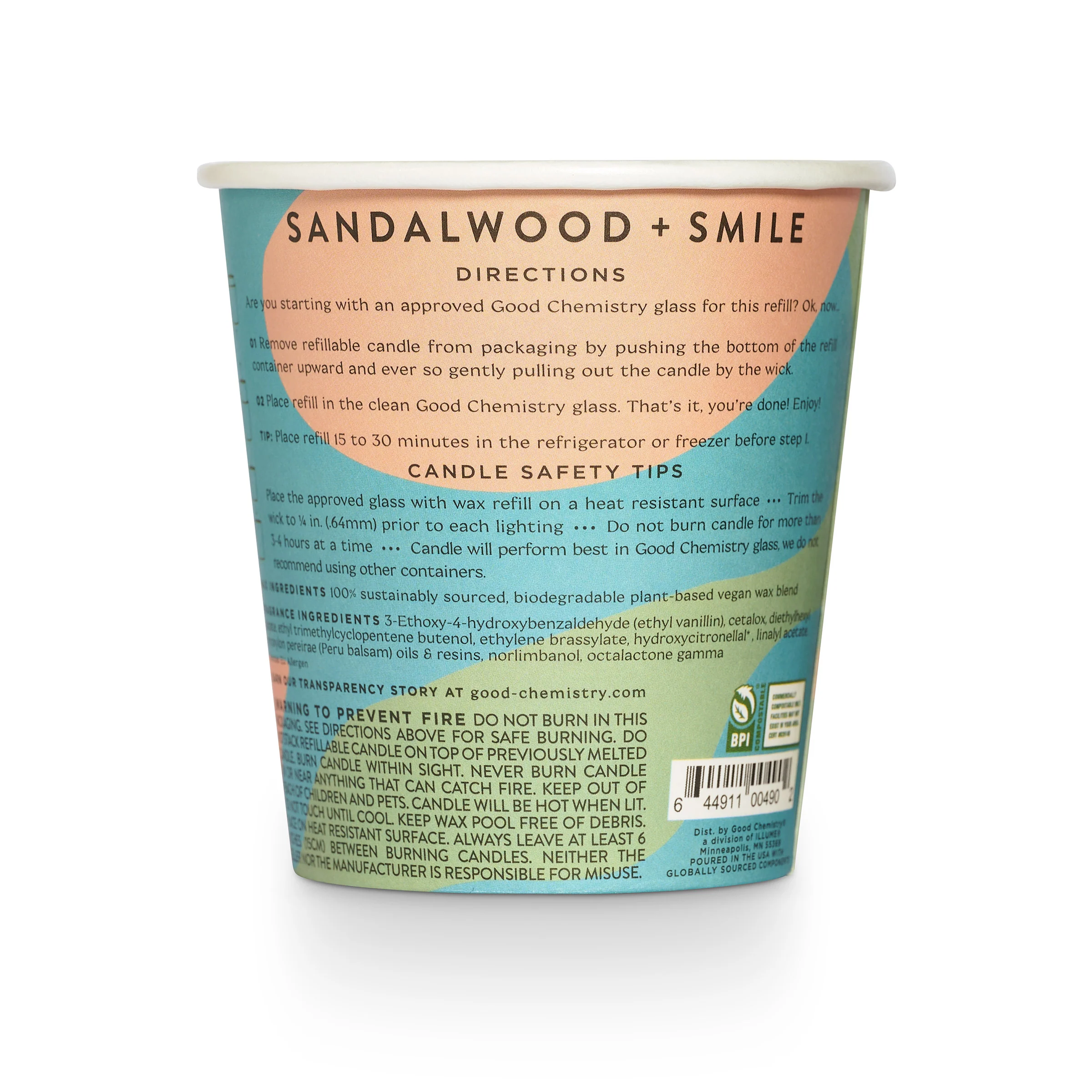 Sandalwood + Smile Candle Refill Kit - Image 7